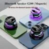 Mini Wireless Magnetic Speaker with LED Glow