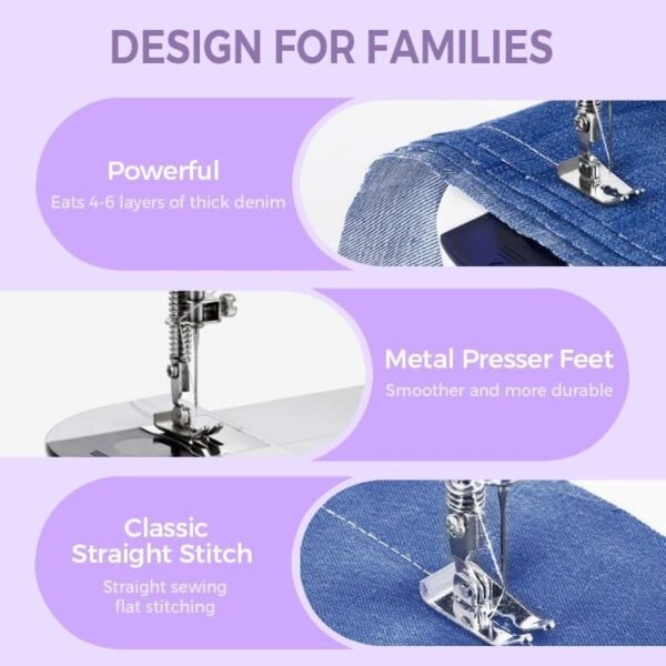 Electric Space-Saving Mini Sewing Machine - Image 6