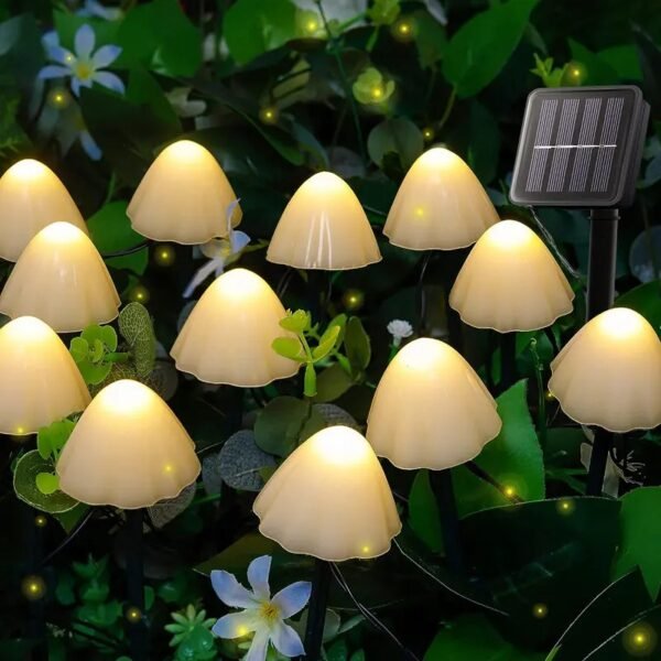 Waterproof Solar Mushroom Light, Outdoor Garden Decor - Image 6