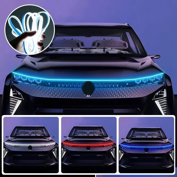Dynamic Flowing LED Strip Lights for Hood