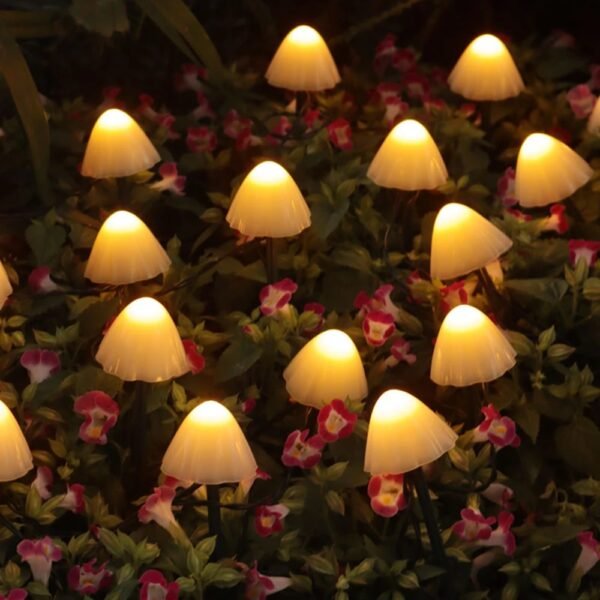 Waterproof Solar Mushroom Light, Outdoor Garden Decor - Image 8