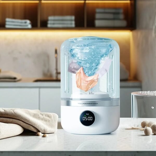 Mini Washing Machine For Underwear, Socks & Baby Clothes - Image 10