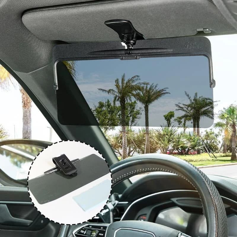 Sun Visor Extender for Glare-Free Driving