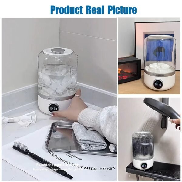 Mini Washing Machine For Underwear, Socks & Baby Clothes - Image 9