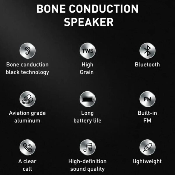 2025 New Mini Bone Conduction Bluetooth Humbird Speaker - Image 8