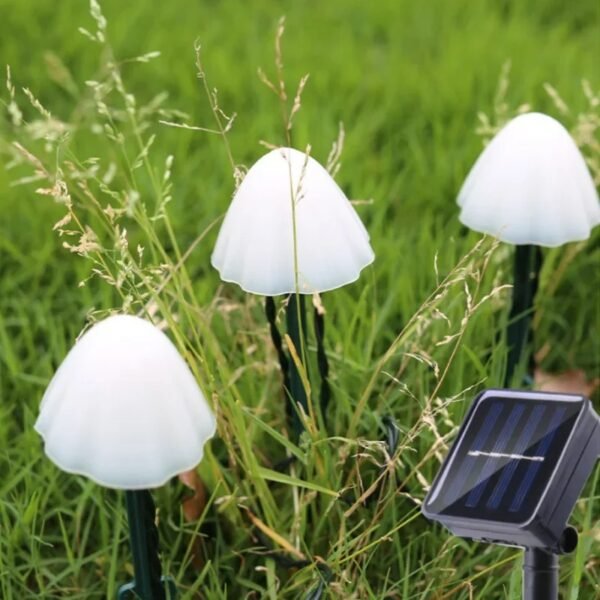Waterproof Solar Mushroom Light, Outdoor Garden Decor - Image 4