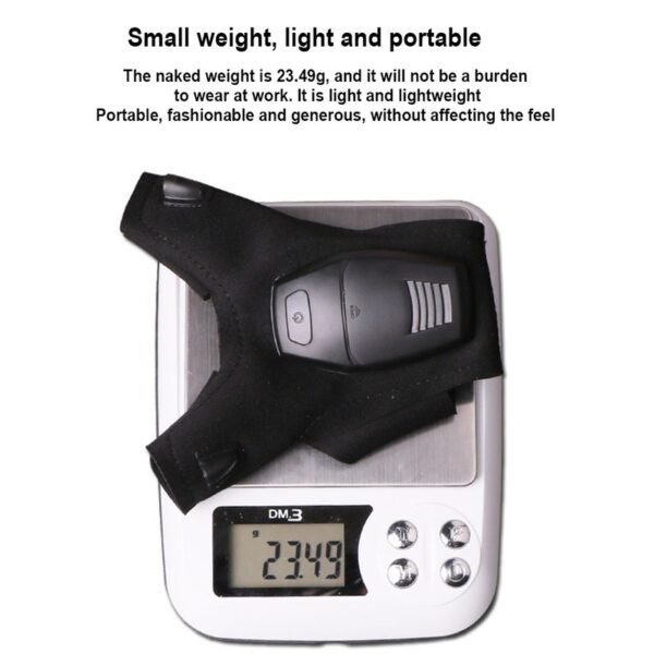 USB Rechargeable Fingerless LED Flashlight Gloves - Image 8