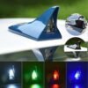 Solar LED Shark Warning Light Antenna