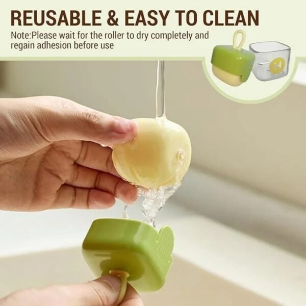 Reusable Silicone Quick Clean Lint Roller - Image 6