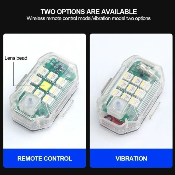 Anti Collision Car Flashing Light With Remote Control - Image 6