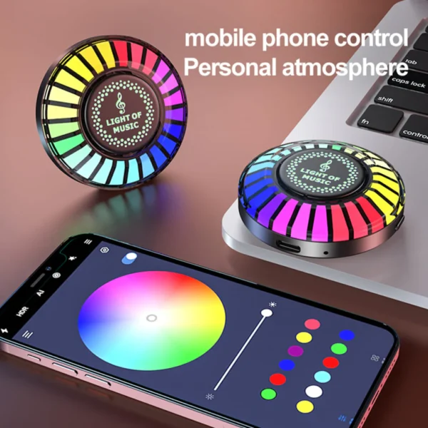 Magnetic Voice-Controlled Car Aromatherapy & Ambient Pickup Light - Image 12