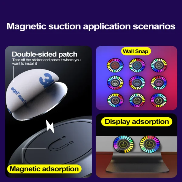 Magnetic Voice-Controlled Car Aromatherapy & Ambient Pickup Light - Image 13