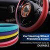 Soft & Comfortable Touch Silicone Rubber Steering Wheel Covers