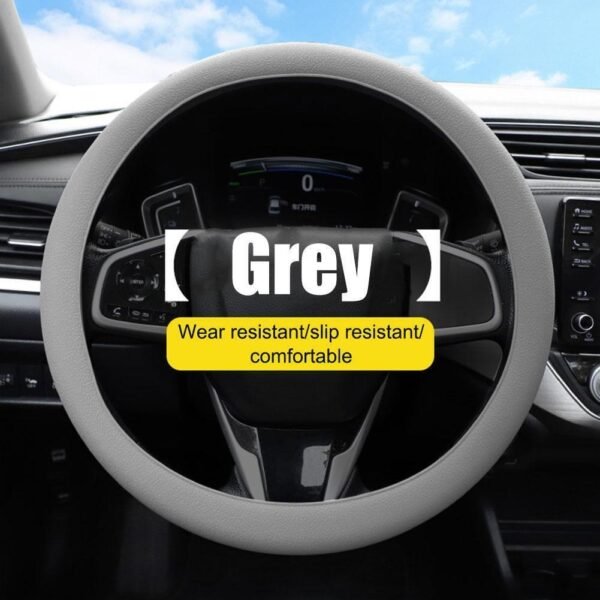 Soft & Comfortable Touch Silicone Rubber Steering Wheel Covers - Image 10