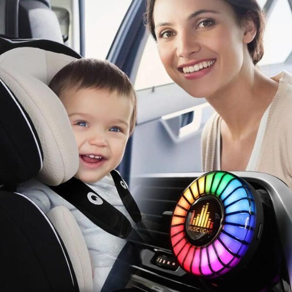 Magnetic Voice-Controlled Car Aromatherapy & Ambient Pickup Light - Image 5
