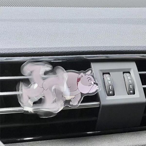 Cute Tom and Jerry Cartoon Rotating Car Air Outlet Decoration - Image 6