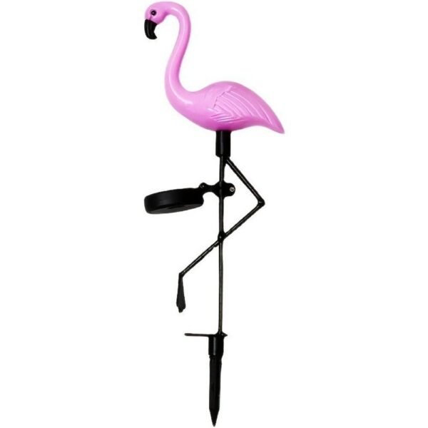 Elegant Pink Solar Flamingo Garden Light - Image 9