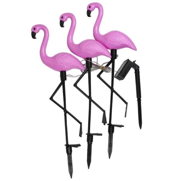 Elegant Pink Solar Flamingo Garden Light - Image 10