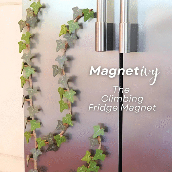 3D Climbing Vine Fridge Magnets, English Ivy & Morning Glory