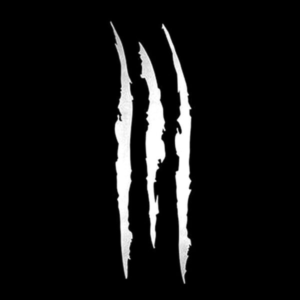 Horror Halloween Headlight Car Sticker: Monster Claw Scratch & Bleeding Red Blood - Image 18