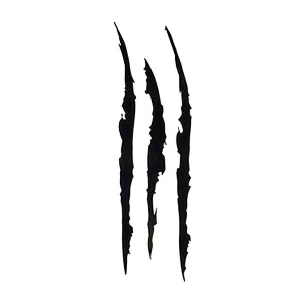 Horror Halloween Headlight Car Sticker: Monster Claw Scratch & Bleeding Red Blood - Image 19