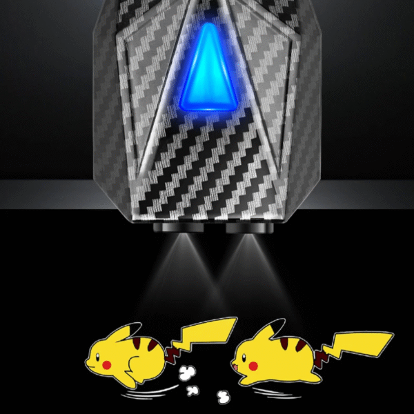 Cute Welcome Cartoon Car Projector Door Light - Image 2