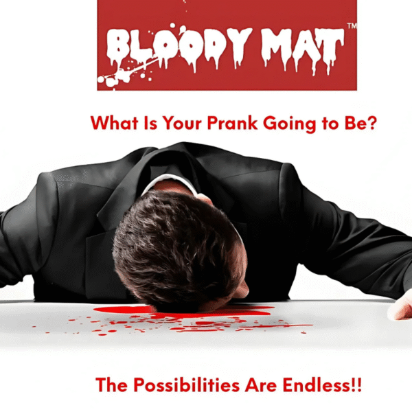 Halloween Bloody Bath Mat, Turn Red When Exposed To Water - Image 2