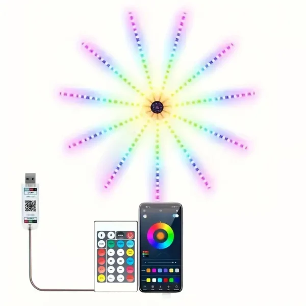 Symphony Sound Control Fireworks LED Strip Light - Image 11