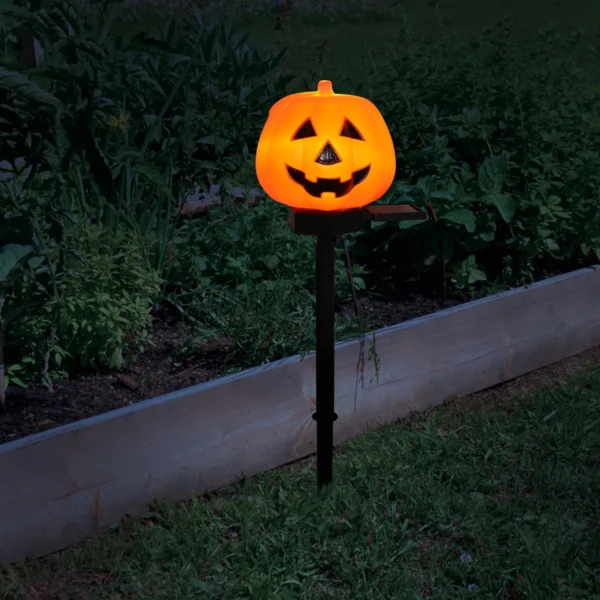 Halloween Outdoor Decor Solar Pumpkin Light - Image 3