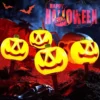 Halloween Outdoor Decor Solar Pumpkin Light