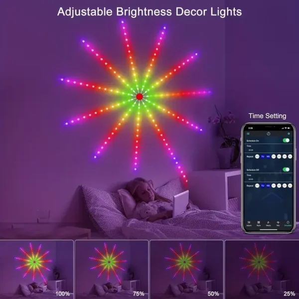 Symphony Sound Control Fireworks LED Strip Light - Image 7