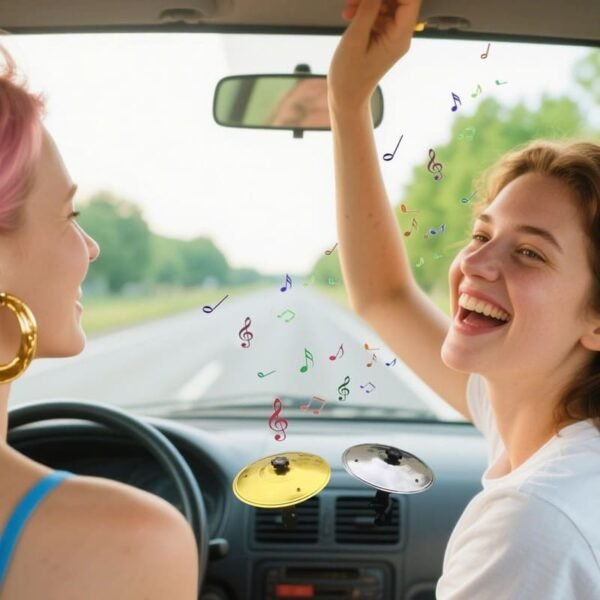 Hilarious Car Crash Cymbal Car Decoration Gift for Drivers - Image 4