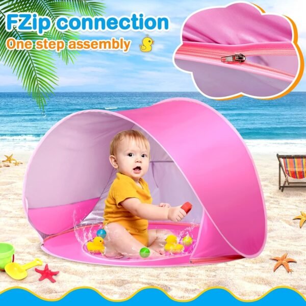 Waterproof UV Protecting Sunshelter Baby Beach Tent - Image 7