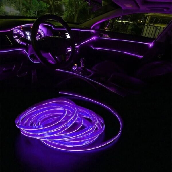 LED Neon Car Atmosphere Light Strip for Interior Decoration - Image 3