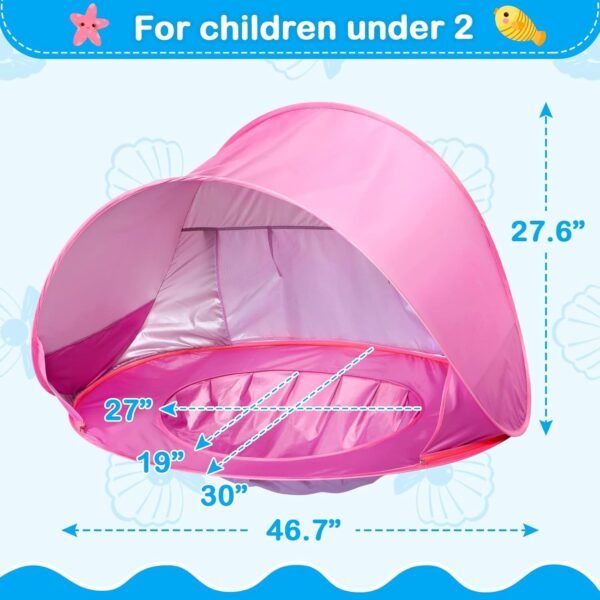 Waterproof UV Protecting Sunshelter Baby Beach Tent - Image 10