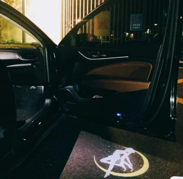Cute Welcome Cartoon Car Projector Door Light - Image 9