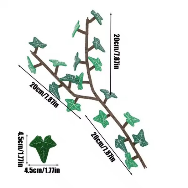 3D Climbing Vine Fridge Magnets, English Ivy & Morning Glory - Image 11