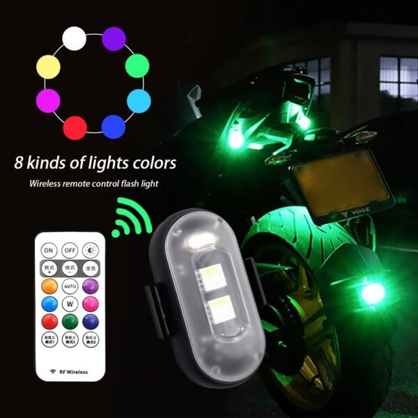 🔥 Super Sale 🔥 Car Wireless Strobe Lights With Remote Control - Image 2