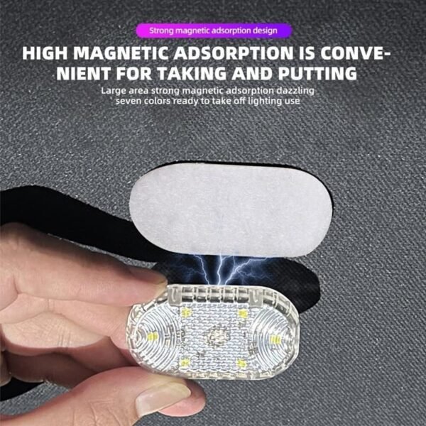 Wireless LED Mini Car Touch Light for Interior & Trunk - Image 5