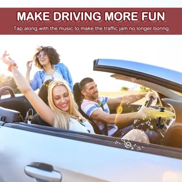 Hilarious Car Crash Cymbal Car Decoration Gift for Drivers - Image 9