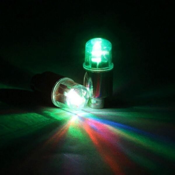 Colorful LED Glow Valve Flash Lights for Night Biking - Image 11
