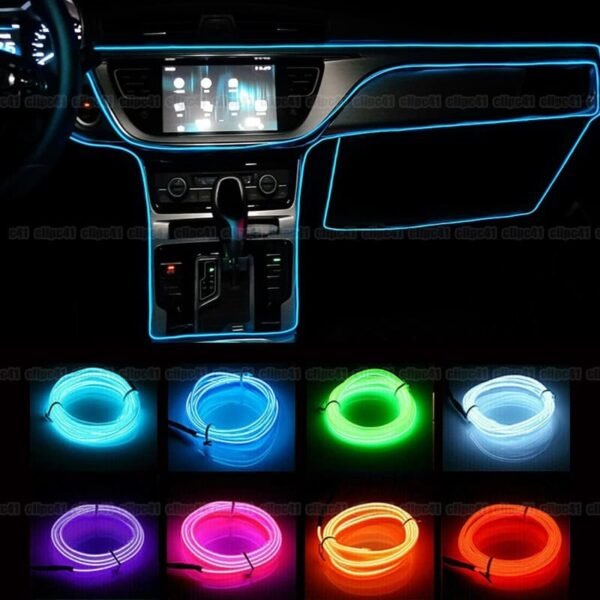 LED Neon Car Atmosphere Light Strip for Interior Decoration - Image 10