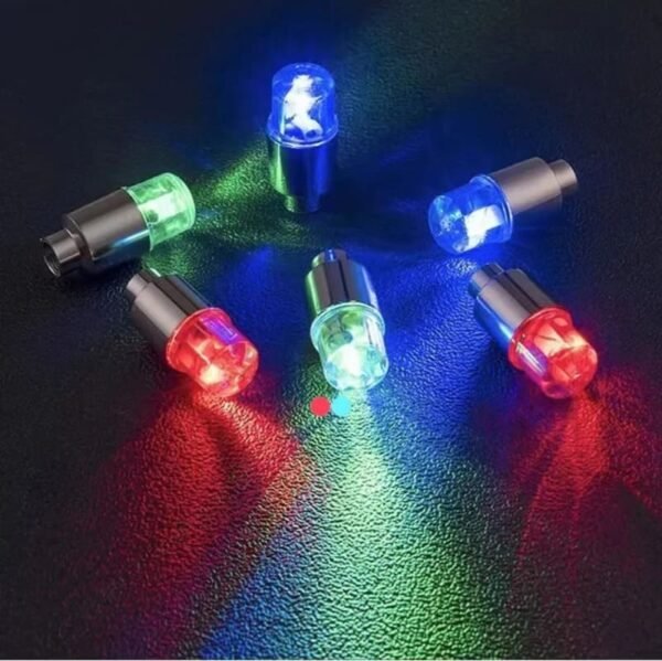 Colorful LED Glow Valve Flash Lights for Night Biking - Image 10