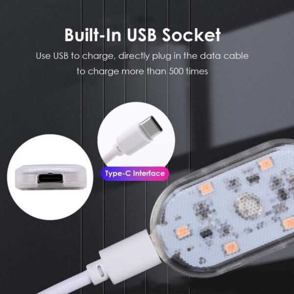 Wireless LED Mini Car Touch Light for Interior & Trunk - Image 6