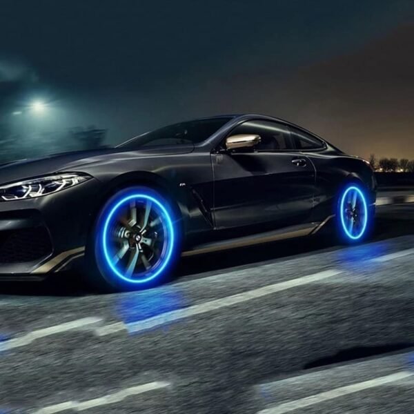 Colorful LED Glow Valve Flash Lights for Night Biking - Image 4