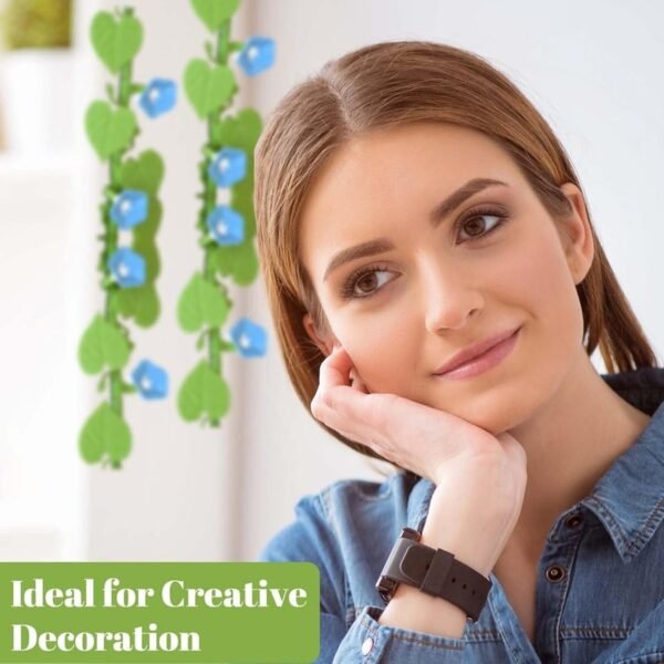 3D Climbing Vine Fridge Magnets, English Ivy & Morning Glory - Image 9