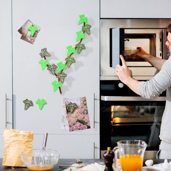 3D Climbing Vine Fridge Magnets, English Ivy & Morning Glory - Image 5