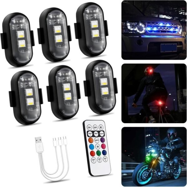 🔥 Super Sale 🔥 Car Wireless Strobe Lights With Remote Control
