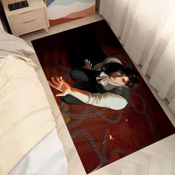 Anime Male Servant Design Rug, Add a Touch of Romantic Charm - Image 3