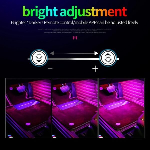 ⚡Flash Sale⚡ New Upgraded Car LED Light With Music Modes, APP & Remote Control - Image 4